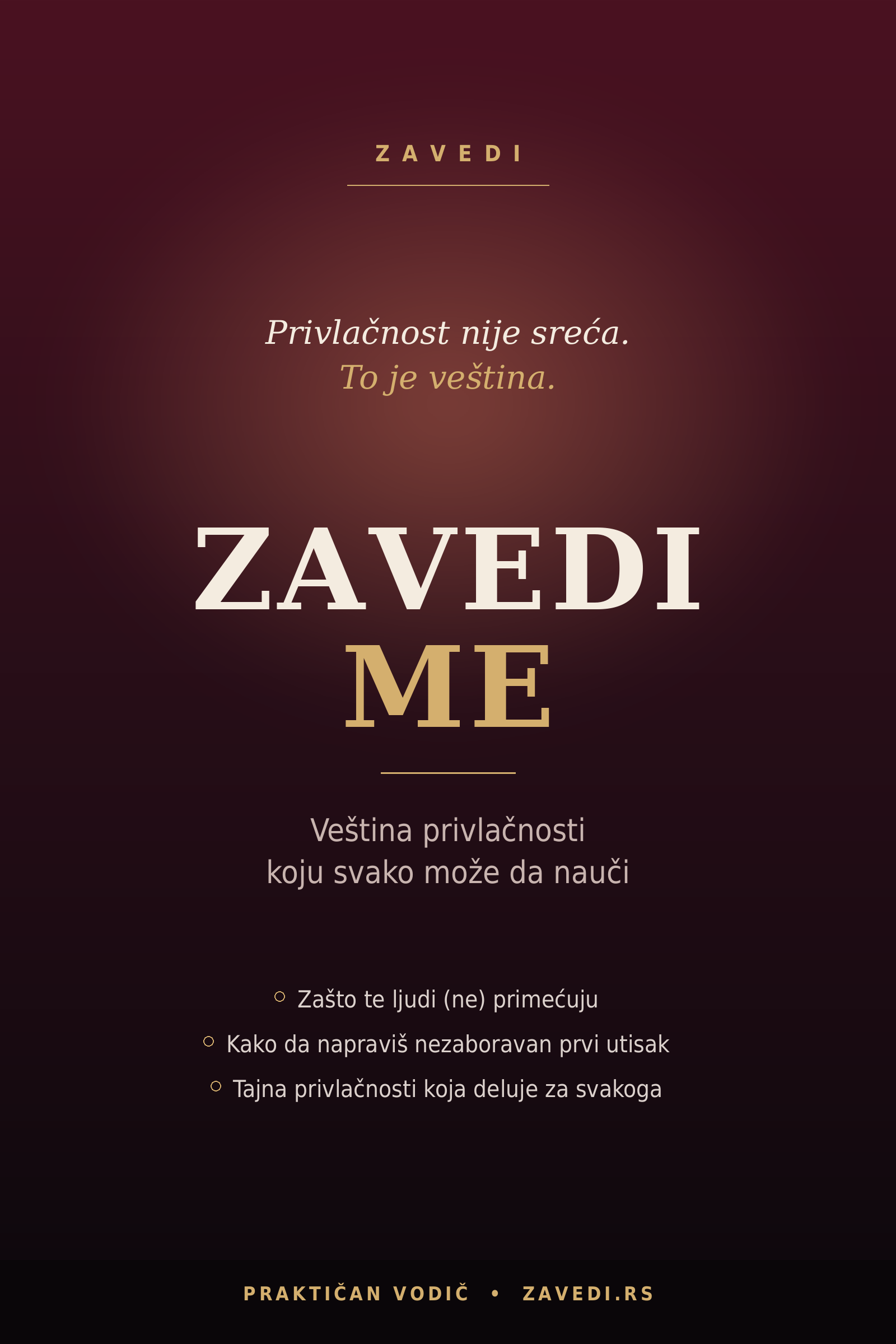 Zavedi me — Veština privlačnosti koju svako može da nauči